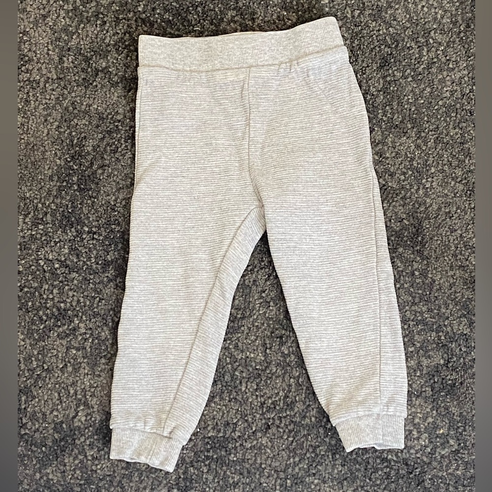 Light Gray Joggers - 2T